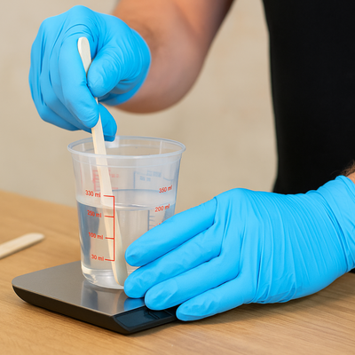 Epoxy mengverhoudingen
