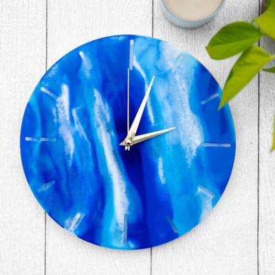 DIY Epoxy klok maken