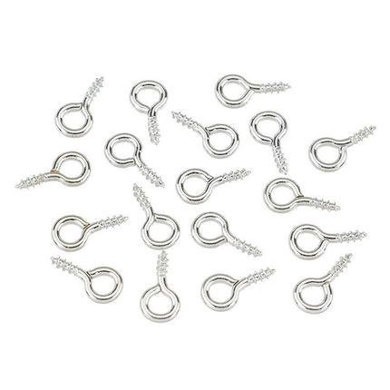 Metalen schroefoogjes 4x8mm (± 50 st.) - #itsokay#