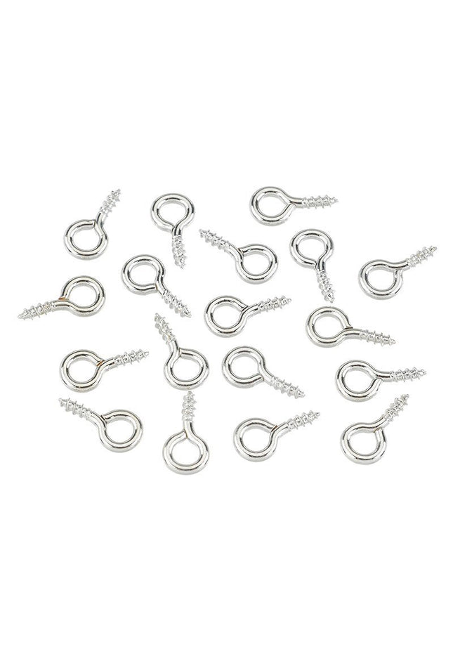 Metalen schroefoogjes 4x8mm (± 50 st.) - #itsokay#