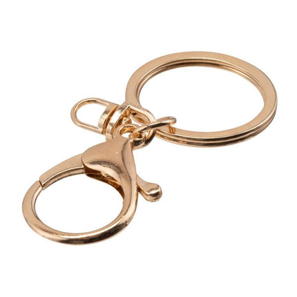 Metalen sleutelhangers + ringen (10 stuks) - #itsokay#