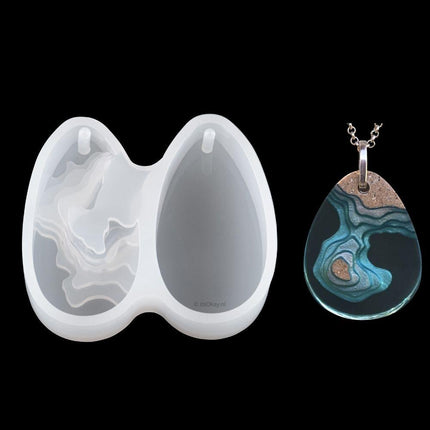 Siliconen Mal 3d Landschap Ketting - #itsokay#