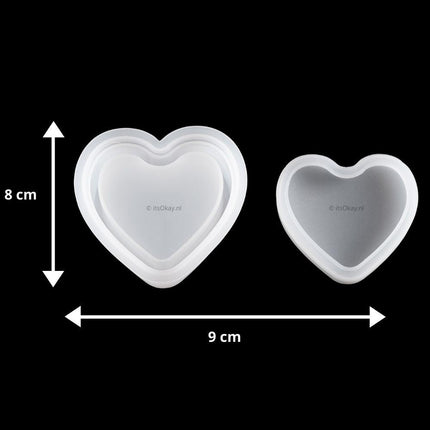 Siliconen Mal Opbergbakje met Deksel - #itsokay#