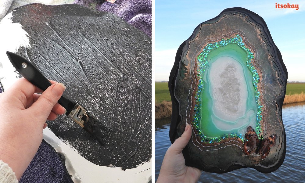 In 9 stappen een Resin Art Geode Maken met Epoxyhars! - itsOkay