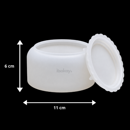Siliconen Mal Voorraadpot / Sieraden Bakje