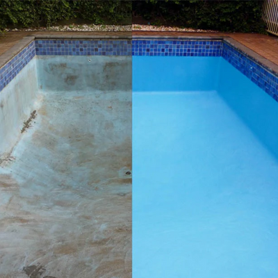 How to apply epoxy coating to a swimming pool manual