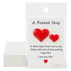Pocket Hug kaartjes (50 st.) + plastic zakjes