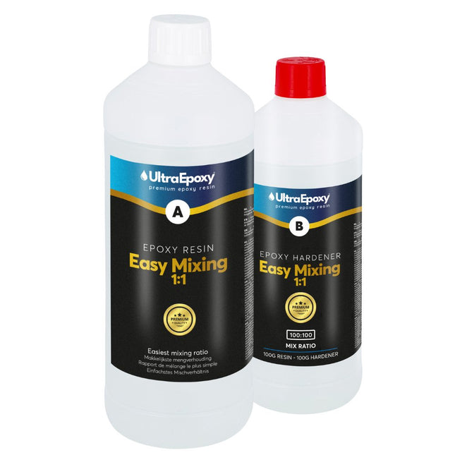 Epoxy giethars - 1:1 mengen - #itsokay#