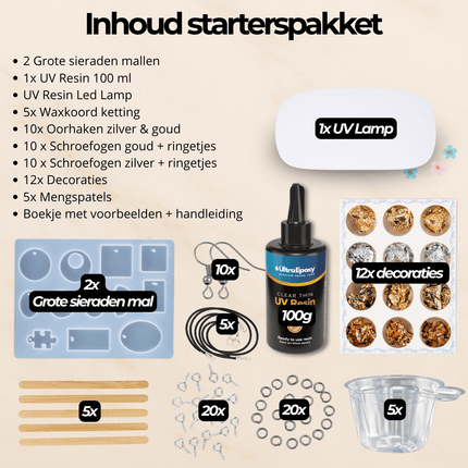 Epoxy starterspakket sieraden - itsokay