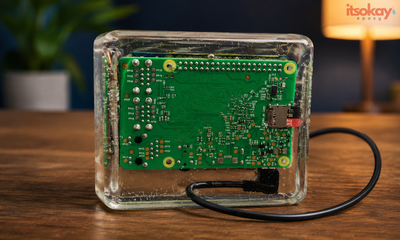 Elektronica ingieten/beschermen met epoxy