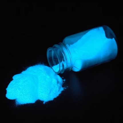 Glow in the dark poeder (5 kleuren)