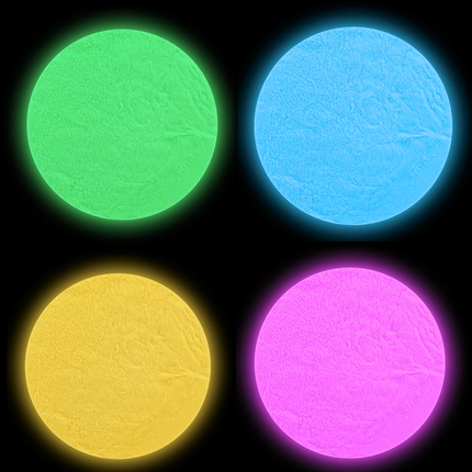 Glow in the dark poeder (5 kleuren)