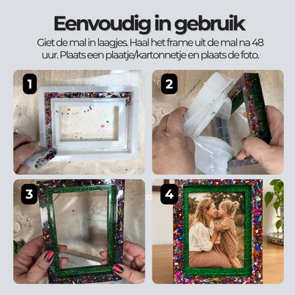 Siliconen Mal Fotoframe Lijstje