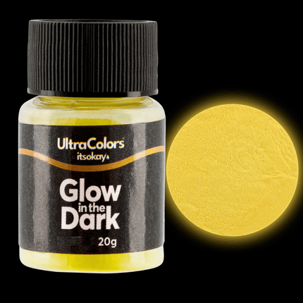Glow in the dark poeder (5 kleuren) - itsokay