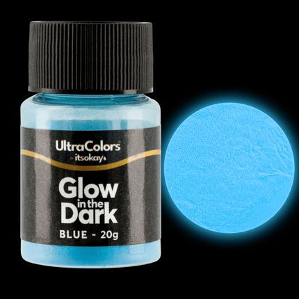 Glow in the dark poeder (5 kleuren) - itsokay