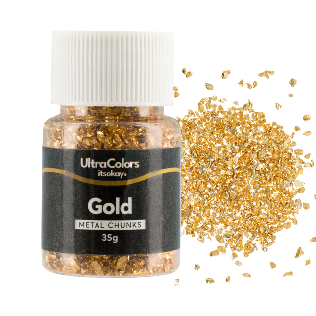 Goud / Zilver Decoratie Brokken | UltraColors™