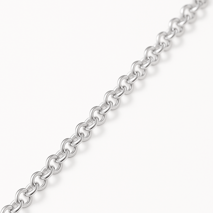 Ketting van metaal 2,5x2mm schakels (5 meter per rol) - #itsokay#