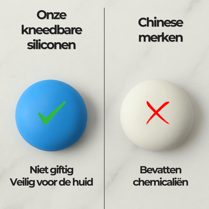 Kneedbare Siliconen - Maak je eigen mal! - #itsokay#