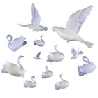 Miniatuur decoratie Vogels (Duiven en Zwanen 12 st.) - #itsokay#