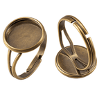 Ringen voor cabochons of epoxy - 12mm (10 st.) - itsokay