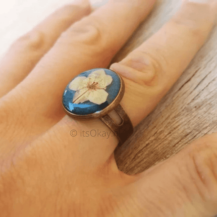 Ringen voor cabochons of epoxy - 12mm (10 st.) - itsokay