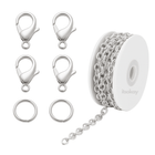 Sieraden maken set (Ketting, Karabijnsluitingen & Ringetjes) 45 - delig - #itsokay#