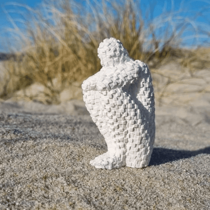 Siliconen Mal Abstracte Mozaïek Denker (Groot) - itsokay