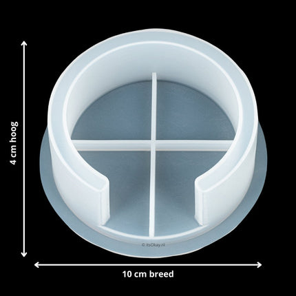 Siliconen Mal Onderzetters en/of Houder Rond - #itsokay#