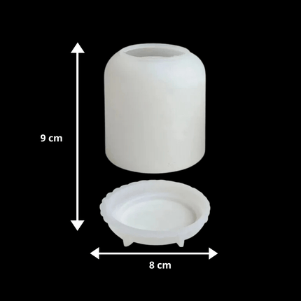 Siliconen Mal Sierpotje / Bakje met Deksel - #itsokay#