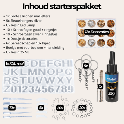 Sleutelhangers maken starterspakket (2025) - itsokay