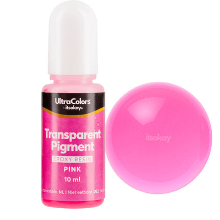 Transparante epoxy pigmenten (per flesje) - itsokay