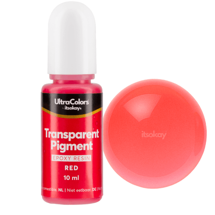 Transparante epoxy pigmenten (per flesje) - itsokay