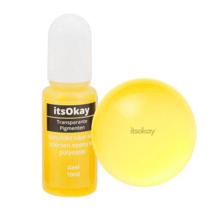 Transparante epoxy pigmenten (per flesje) - itsokay