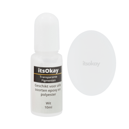 Transparante epoxy pigmenten (per flesje) - #itsokay#