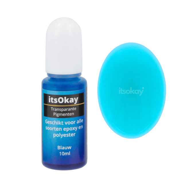 Transparante epoxy pigmenten (per flesje) - #itsokay#