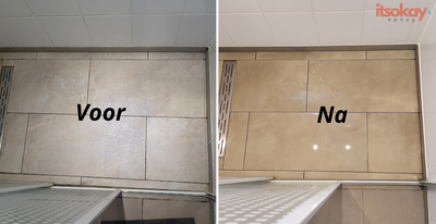Badkamer of WC vloer behandelen met epoxy