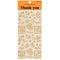 Goud Glanzende Stickers Fullcolor (per vel) -