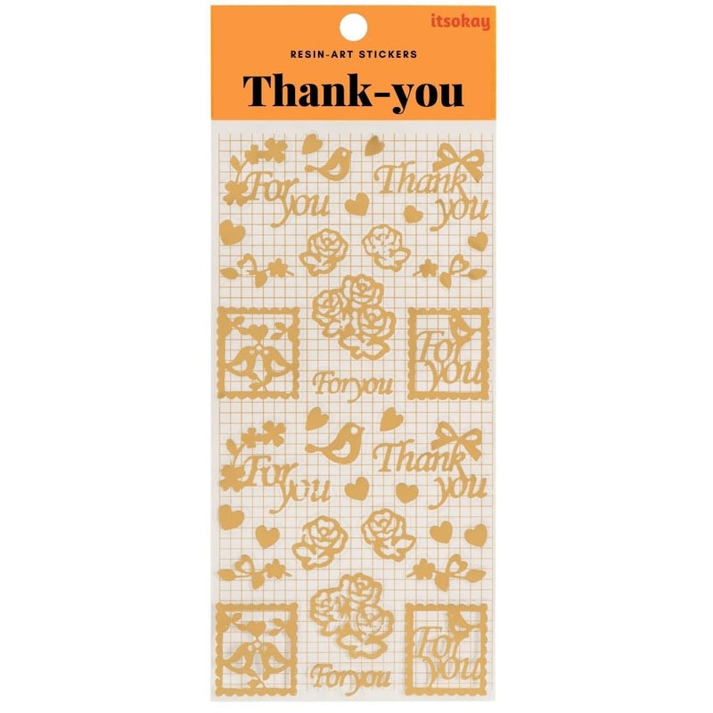 Goud Glanzende Stickers Fullcolor (per vel) -