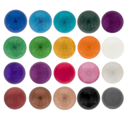 Metallic Pigment Poeder | QualityDecorations™ | Set van 23 kleuren - #itsokay#