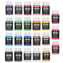 Metallic Pigment Poeder | QualityDecorations™ | Set van 23 kleuren -