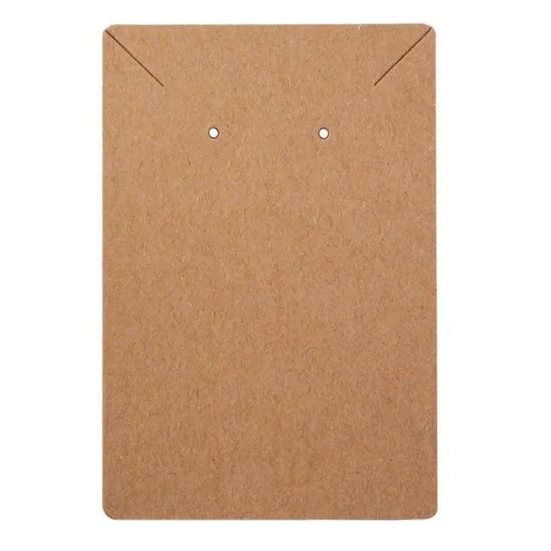 Oorbellen display kaartjes (50 st.) + plastic zakjes -