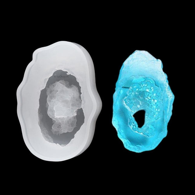 Siliconen mal Mini Kristal Geodes - #itsokay#