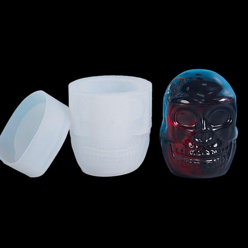 Siliconen Mal Skull Bakje / Potje -